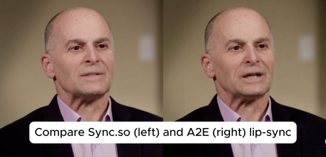 Comparing Lip-Sync Quality: A2E, Heygen, and Sync.io