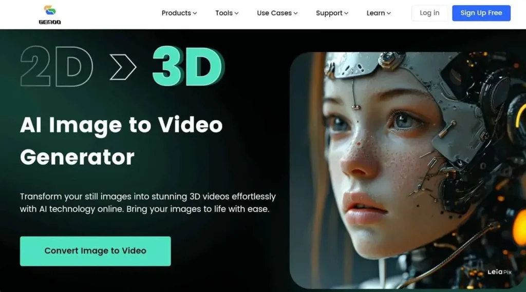 Geemo Turning a single image into motion video using AI