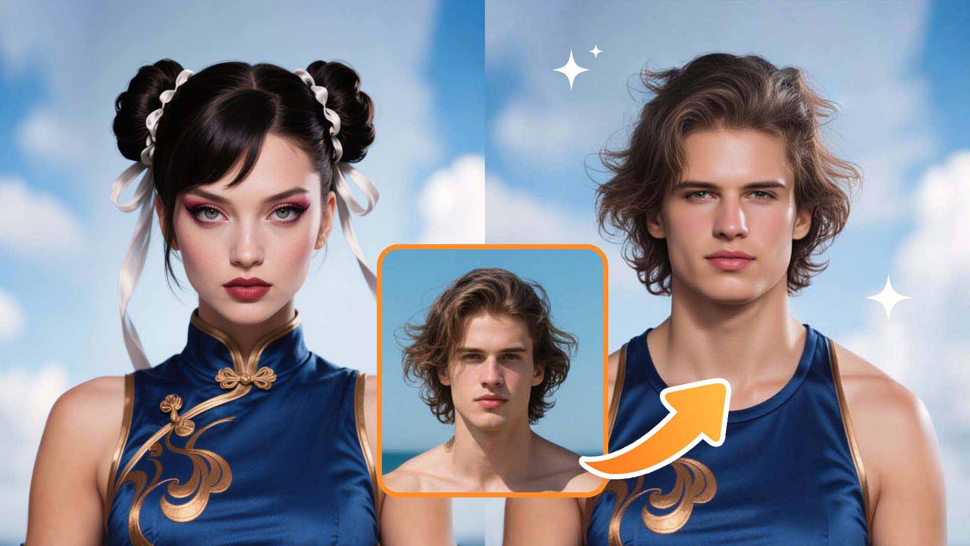 Head Swap: Full Head Replacement with AI 🚀