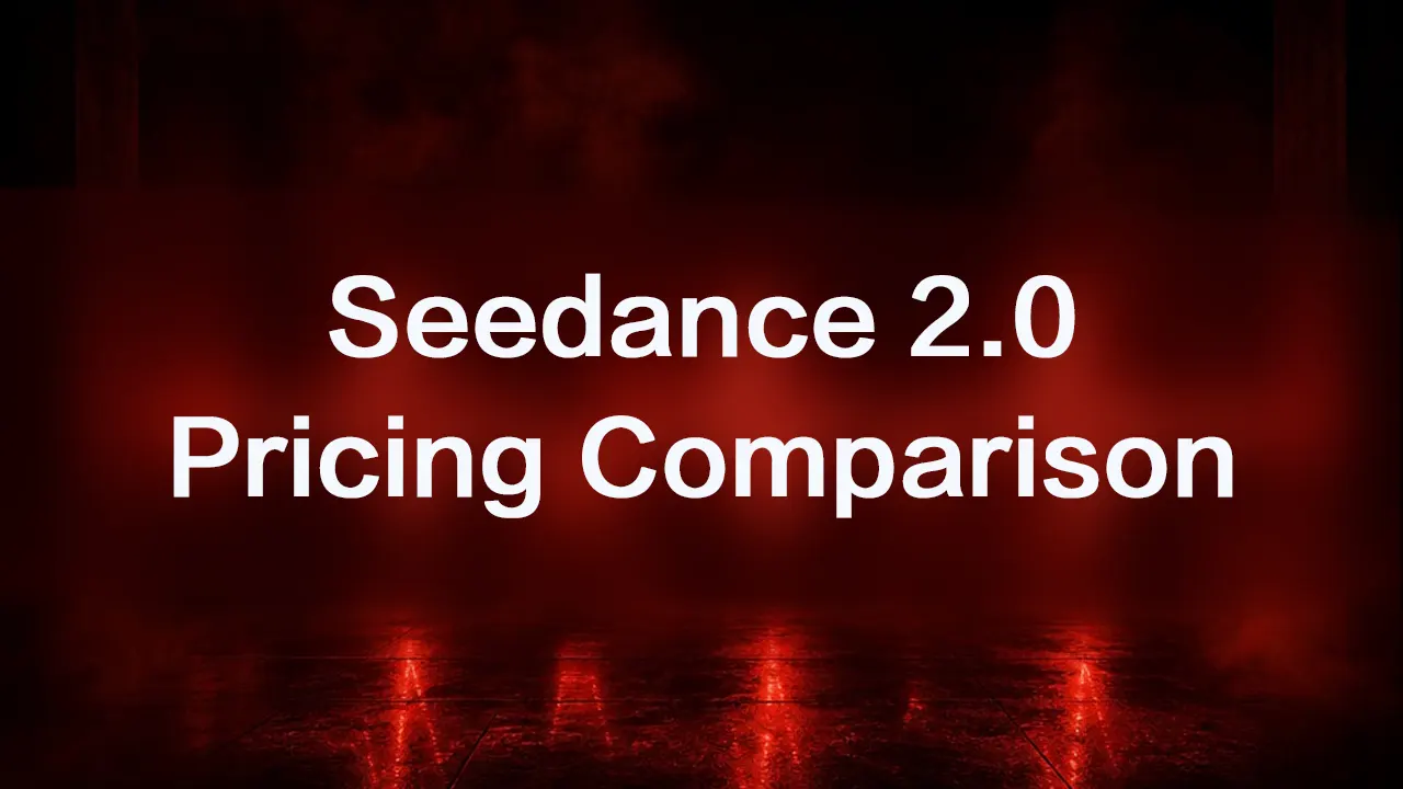 Seedance 2.0 Pricing Comparison