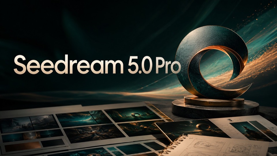 Beyond Generation, It Understands Design | Introducing Seedream 5.0 Pro featured image showing AI video workflow scenes and storyboard controls